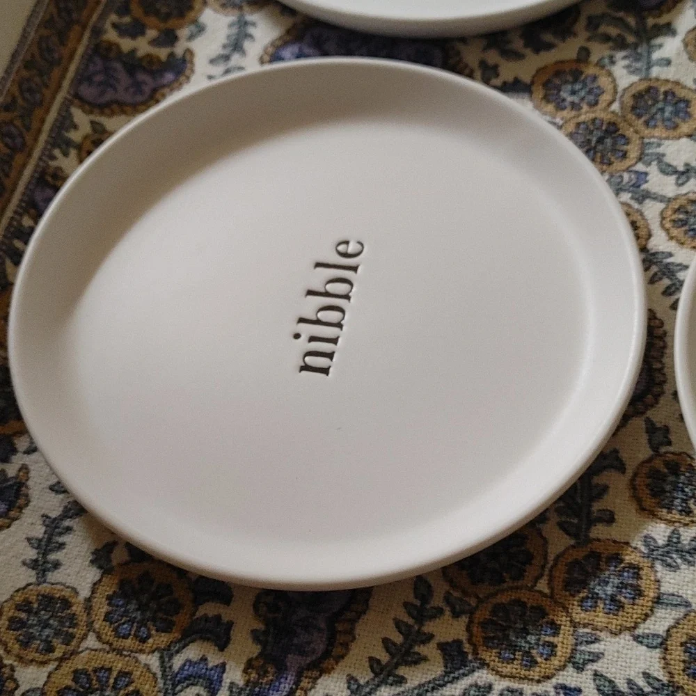 NIB Santa Barbara Design Studio 4 Luncheon Plates w Description